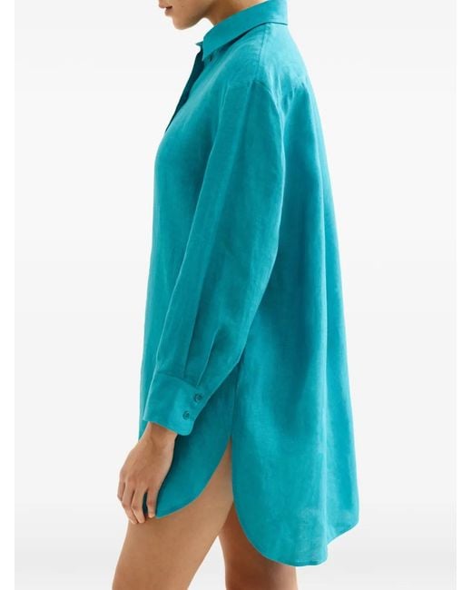 Eres Blue Long Sleeve Shirt