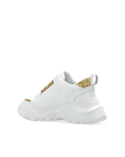 Versace Jeans Couture White Speedtrack Chunky Sneakers