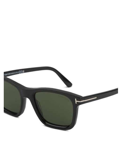 Occhiali Da Sole Squadrati Barron di Tom Ford in Green da Uomo