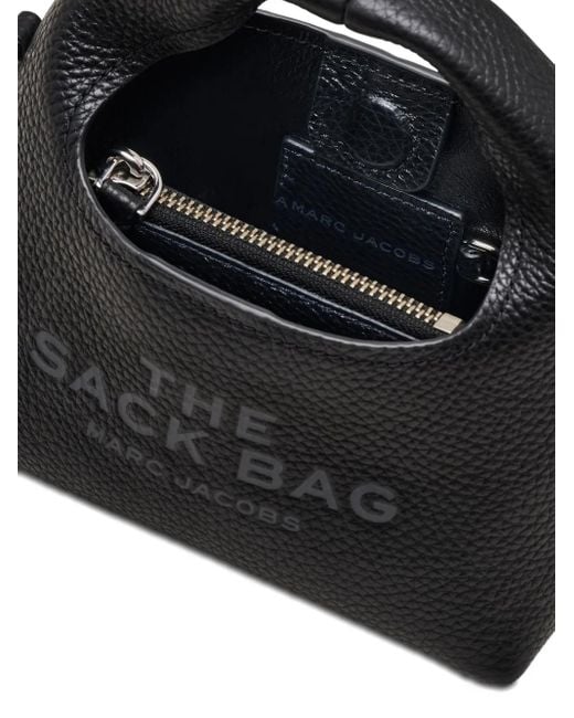 Marc Jacobs Black The Sack Micro-Tote Bag