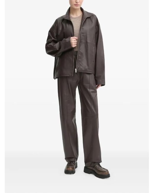 Day Birger et Mikkelsen Brown Elasticated Panelled Trousers