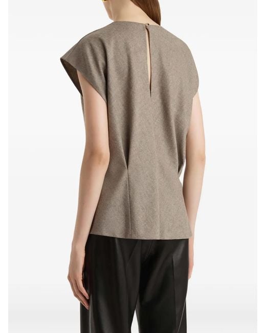 Khaite Gray Mer Top