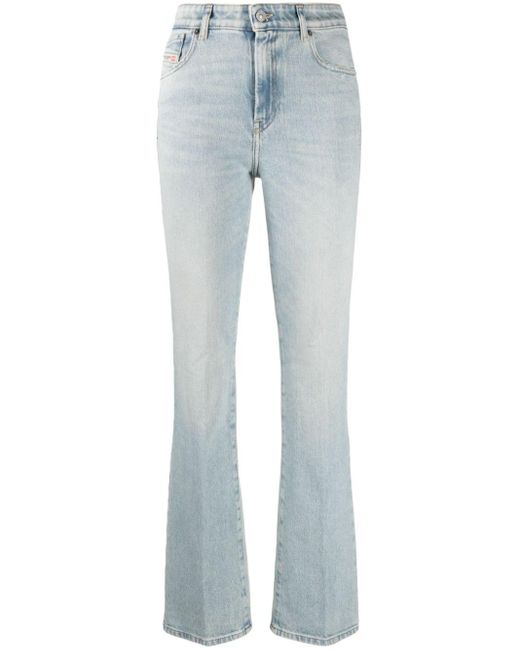 DIESEL 2003 D-escription Flared Jeans in het Blue