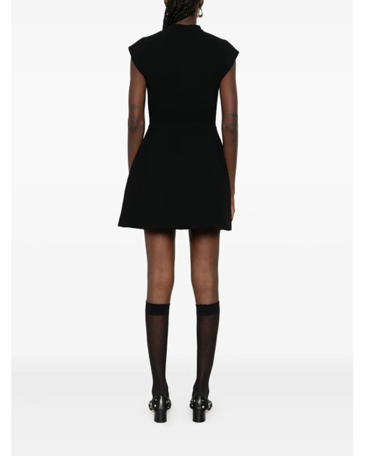 Sandro Black Mini Tailored Dress