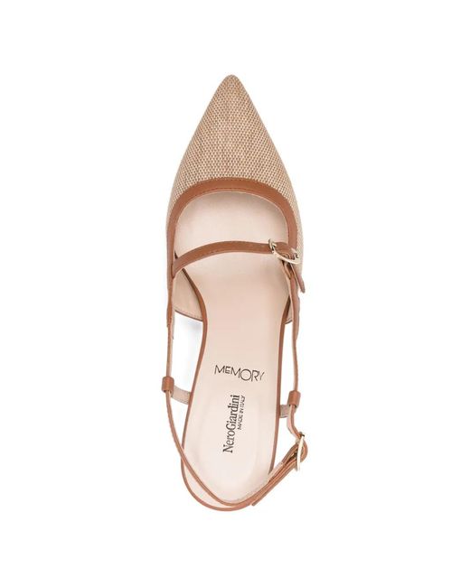 Nero Giardini Pink Strappy Pumps