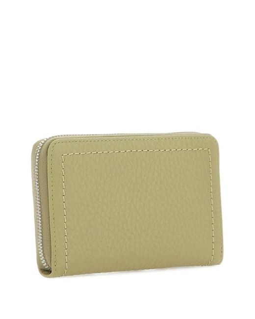 Gianni Chiarini Green Bubble Grained-Leather Wallet