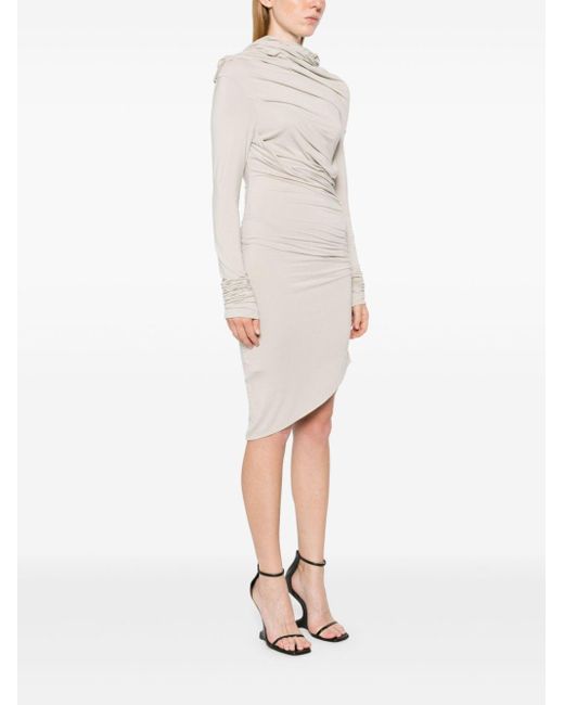 Entire studios Bound Mini Dress in White | Lyst