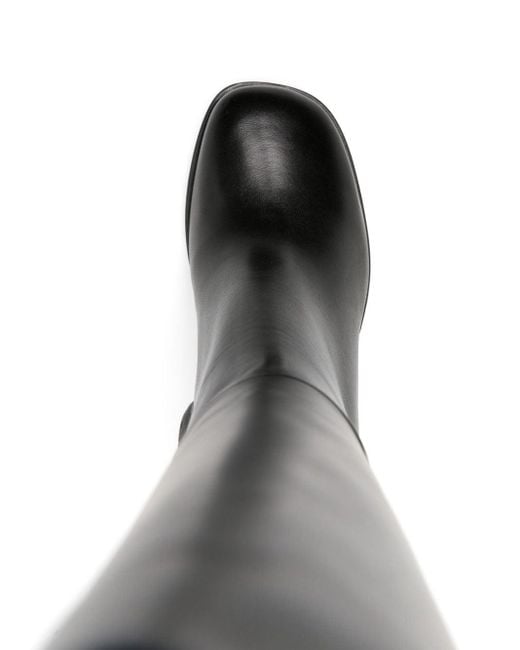 Chloé Black Rebecca 75mm Leather Boots