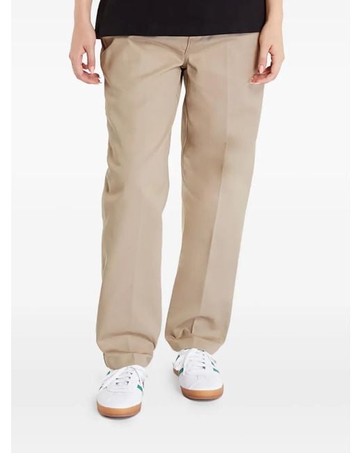 Dickies Natural Pleated Trousers for men