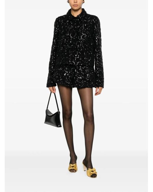 N°21 Black Sequin Jacket