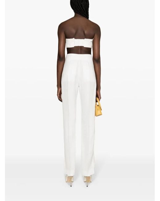 Jacquemus White 'tibau' Trousers