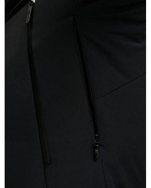 Giacca Da Sci Con Cappuccio E Zip di Descente in Black da Uomo