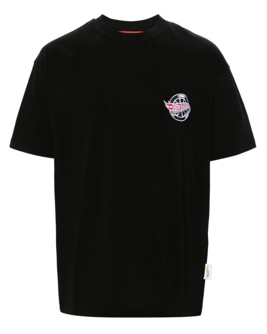 Vision Of Super Black X Hot Wheels Cotton T-shirt for men