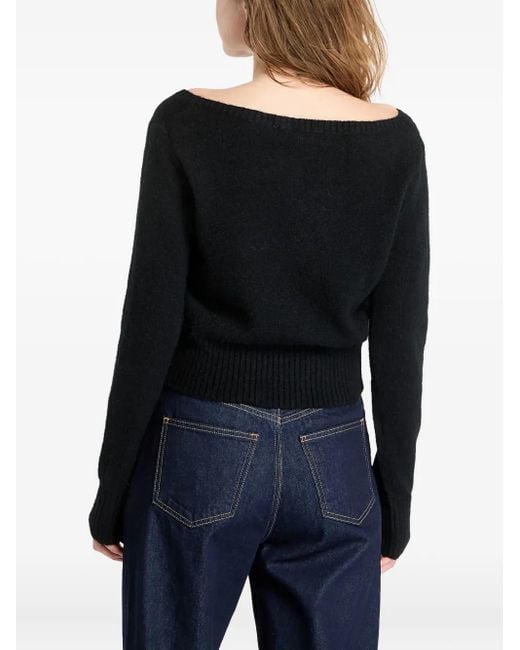 Calvin Klein Black V-Neck Sweater