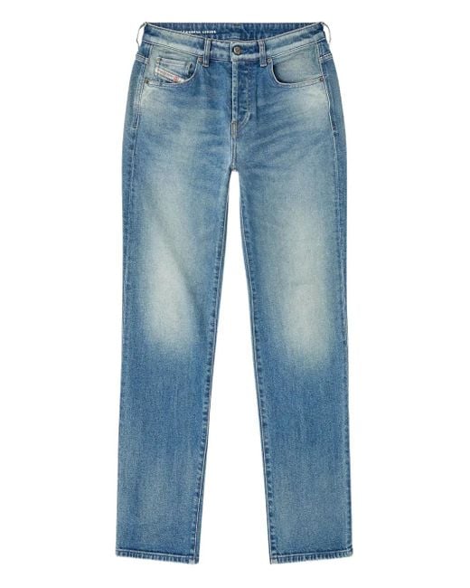 DIESEL Blue 1989 D-Mine Buttoned Jeans