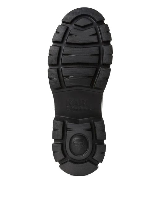 Karl Lagerfeld Trekka Stiefel in Black für Herren