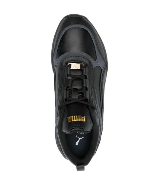 PUMA Black Cassia Lux Sneakers