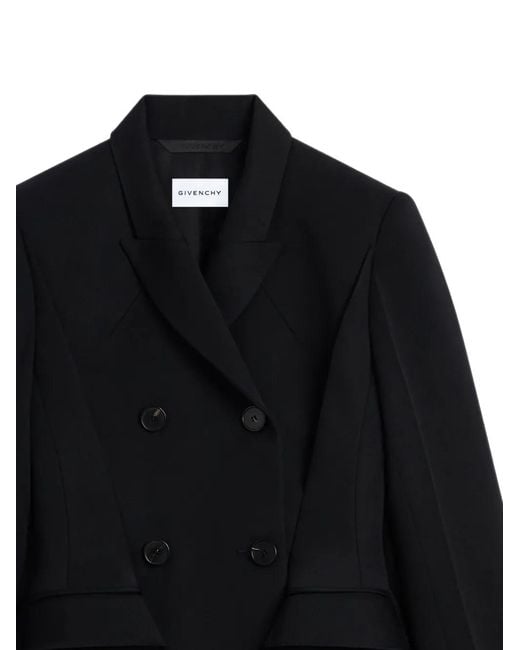 Givenchy Black Pinch Double-Breasted Jacket