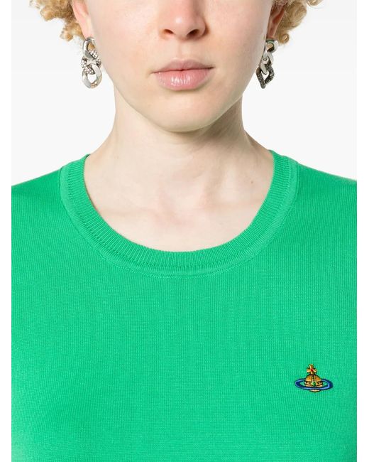 Vivienne Westwood Green Bea Knitted Top