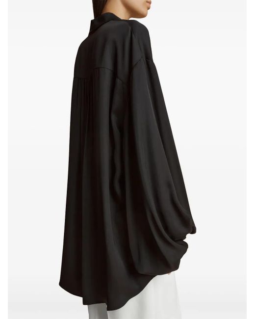 Khaite Black The Bam Shirt