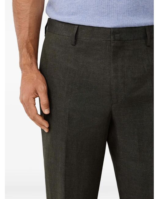 Hackett Black Tailored Trousers for men