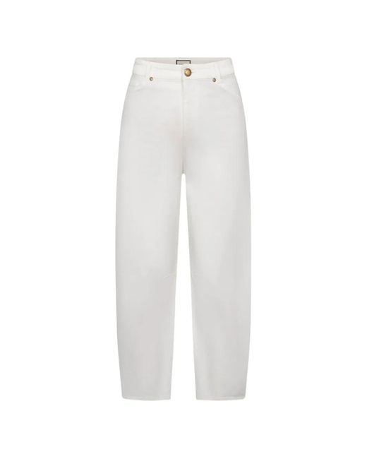 Seductive White Mickie Trousers