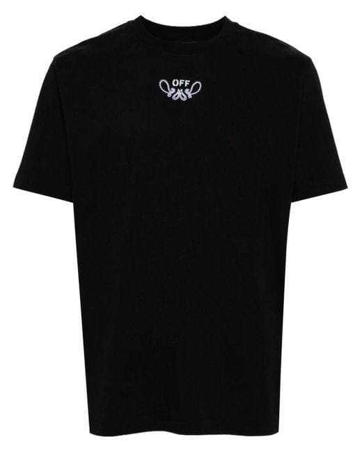 Off-White c/o Virgil Abloh Bandana Arrows Skate T-Shirt in Black für Herren