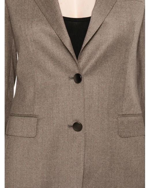 Tagliatore シングルジャケット Brown