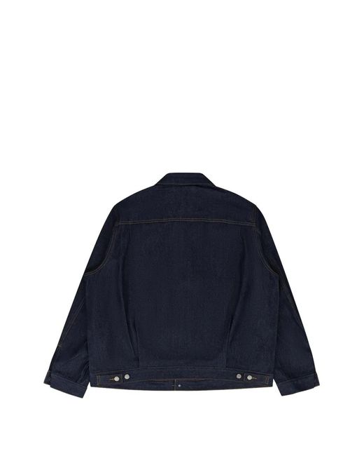 DENIM TEARS Blue Type-2 Raw Denim Jacket for men