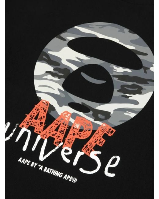 Sweat À Col Rond Aape By A Bathing Ape pour homme en coloris Black