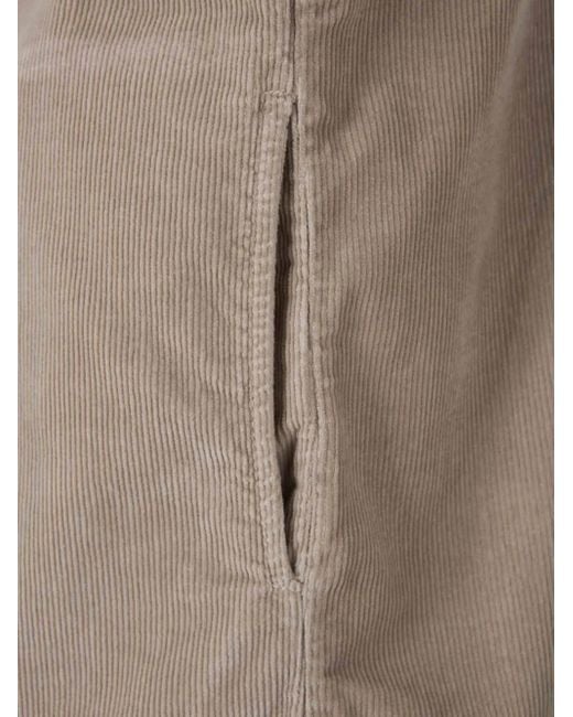 richard j. brown Brown Cotton Shirt for men