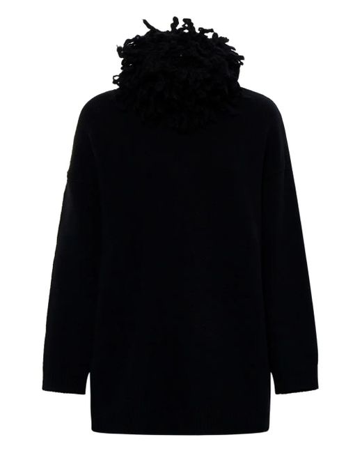 Valentino Garavani Black High-Neck Sweater