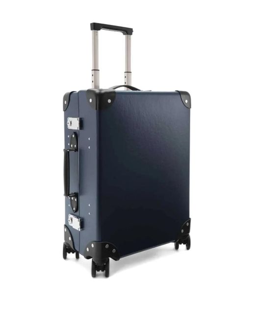 Globe-Trotter Blue 4 Wheels Suitcase
