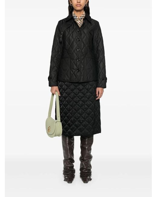 Burberry Black Quilted Jacket