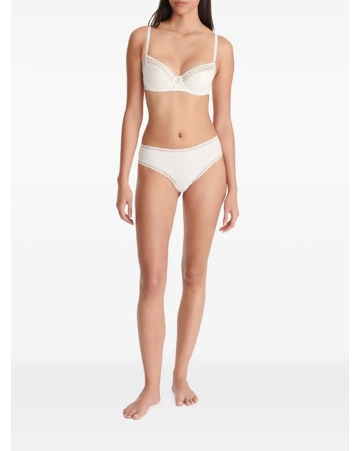 Eres White Jump Padded Bra