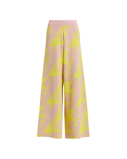 Essentiel Antwerp Yellow Elastic-Waistband Trousers