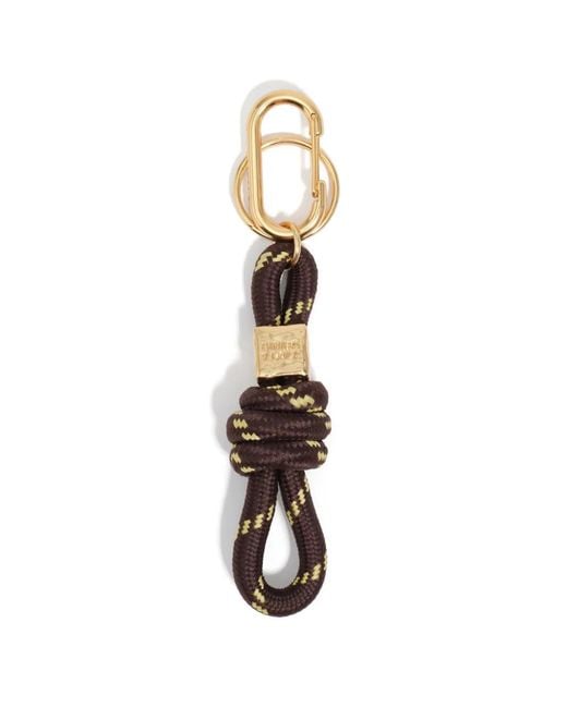 Bimba Y Lola White Maxi Cable Rope-Detail Keyring
