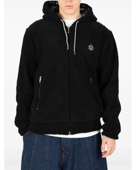 Societe Anonyme Black Zipped Hoodie