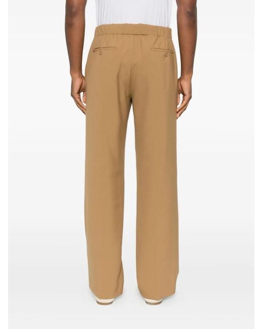Sandro Natural Wide-Leg Trousers for men