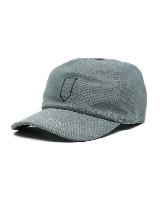 Cappello Da Baseball Con Ricamo di Canali in Gray da Uomo