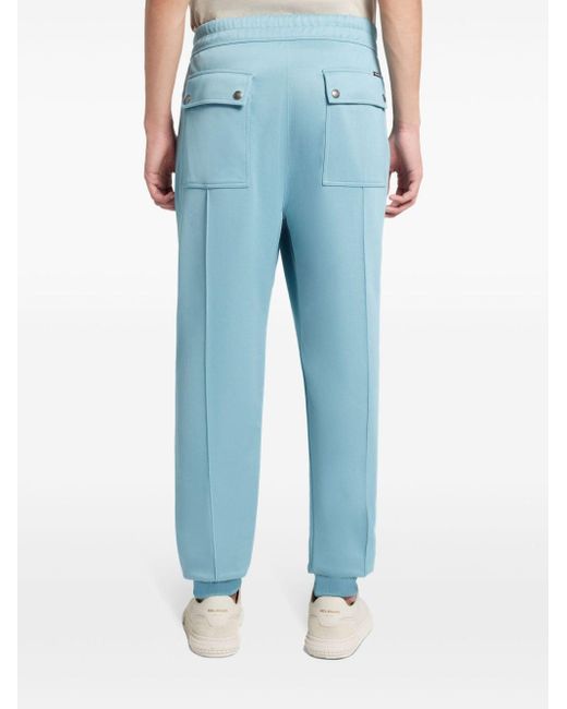 Pantalones de chándal de tejido técnico Tom Ford de hombre de color Blue