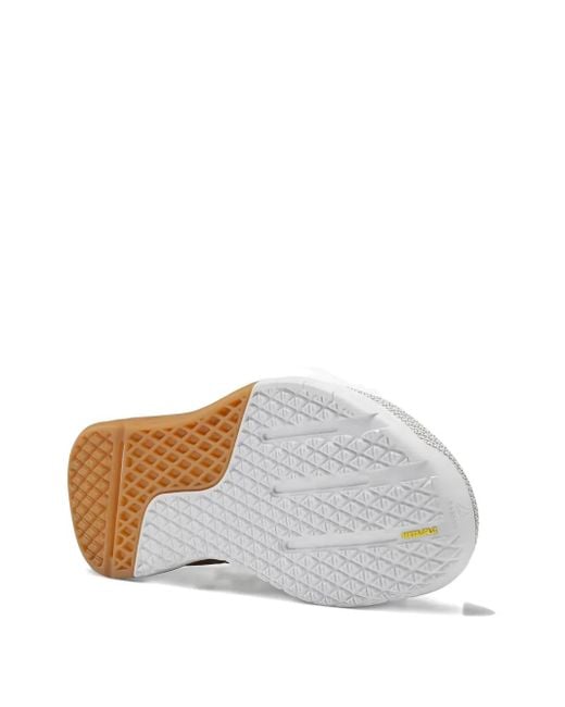 Reebok White Nano 9 /Skull" Sneakers