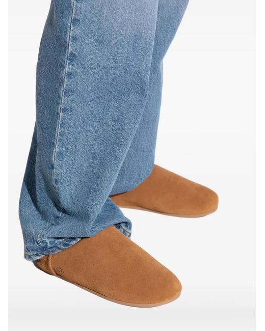 Ugg Brown Elea Slipper Aus Wildleder
