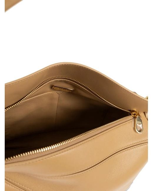 Loewe Natural Medium Featherlight Puzzle Leather Tote Bag