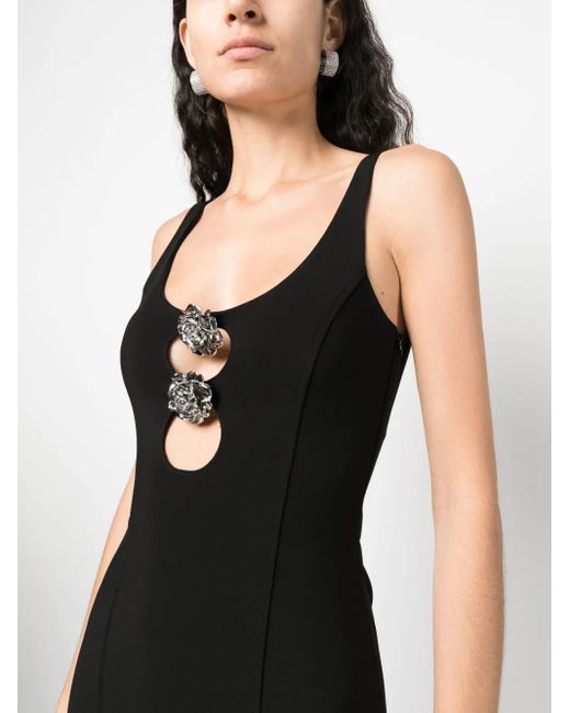 Blumarine Black Jersey Dress