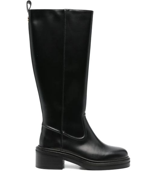 Maje Black Kniehohe Stiefel