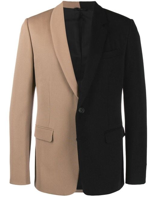 Dual shop colour blazer