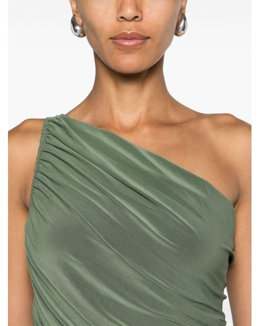 Norma kamali one shoulder dress hotsell