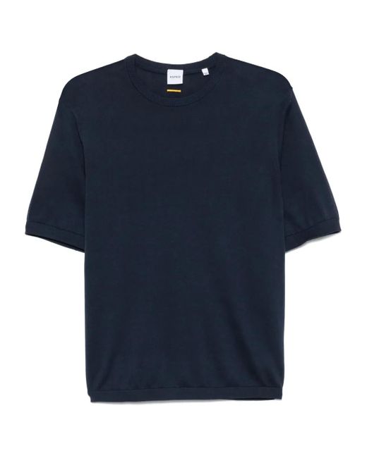 T-Shirt En Maille Fine Aspesi pour homme en coloris Blue