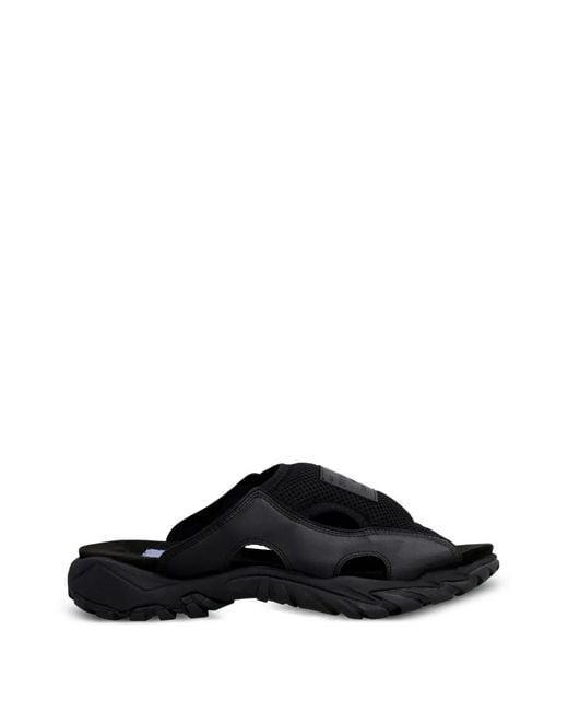 McQ Alexander McQueen Black Slippers